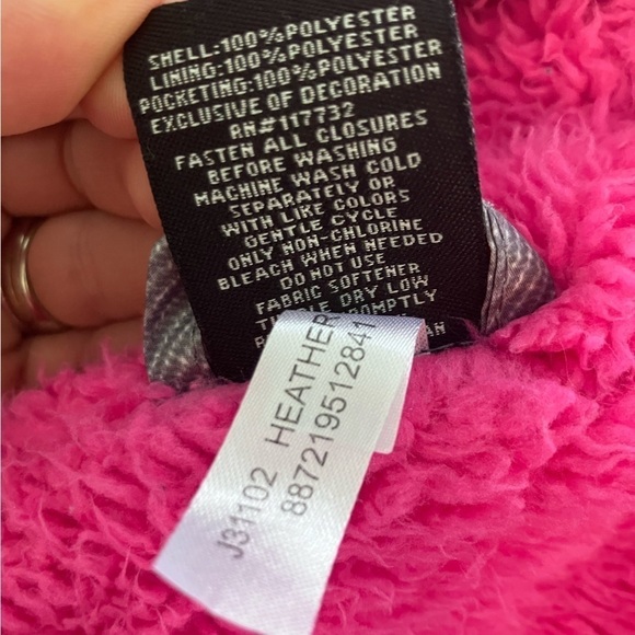 ZeroXposur Plaid Jacket Heather Full Zip Long Sleeved Hooded Girls Size 10/12 - Picture 6 of 7